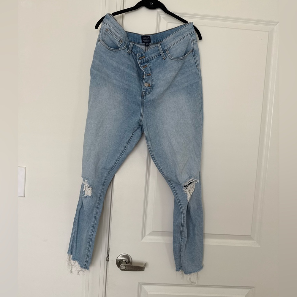 J. Crew Light Blue Denim High-Rise Skinny